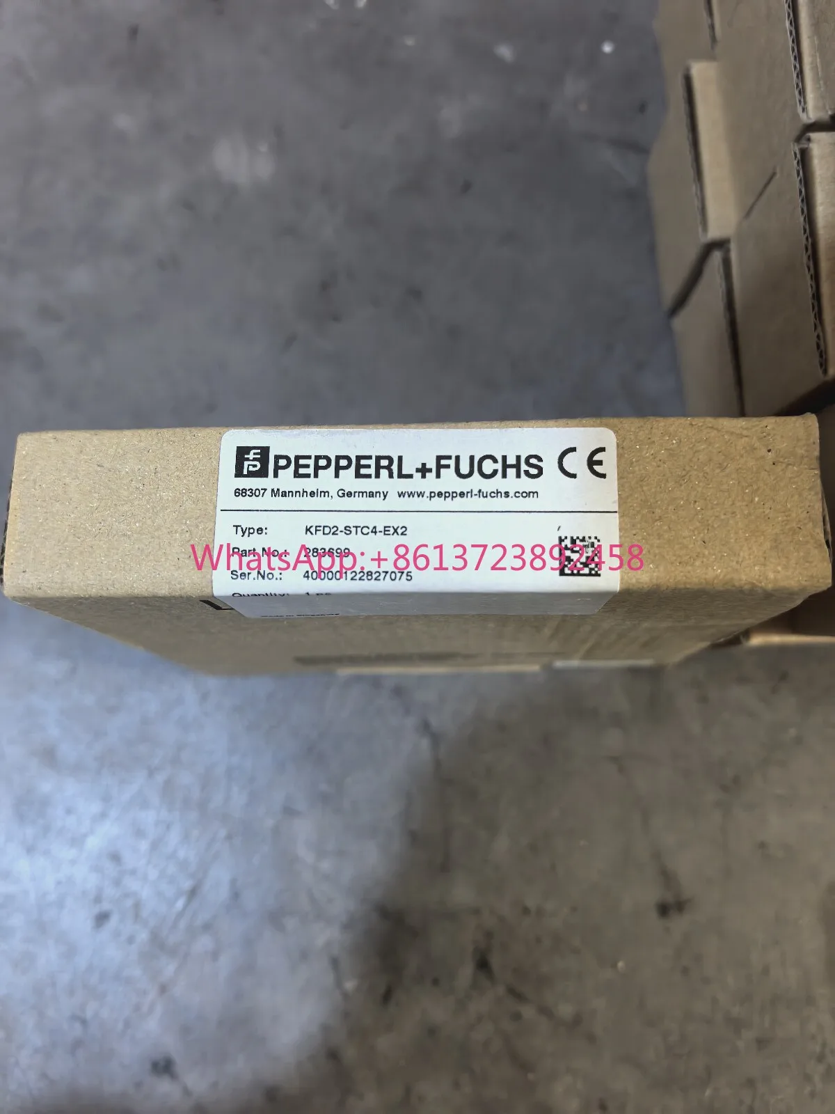 Pepperl + Fuchs safety barrier KFD2-STC4-EX2 high quality