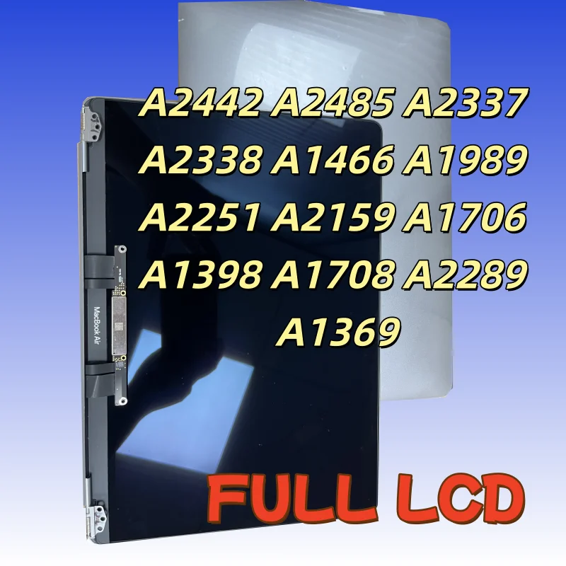 WOJO A1369 A2251 for Macbook LCD Screen Assembly Display for A2337 A2338 A2442 A2485 A1989 A1706 A2159 A1706 A1708 A2289 A1398
