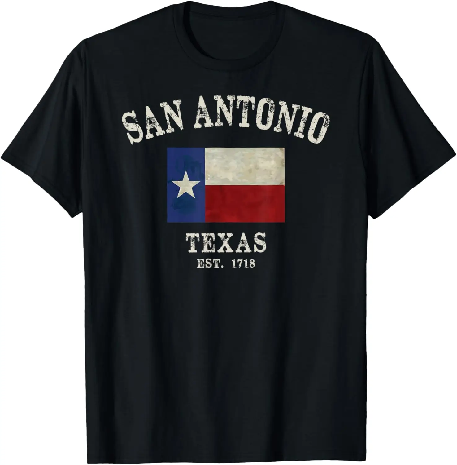 

Vintage San Antonio Texas EST 1718 T-Shirt