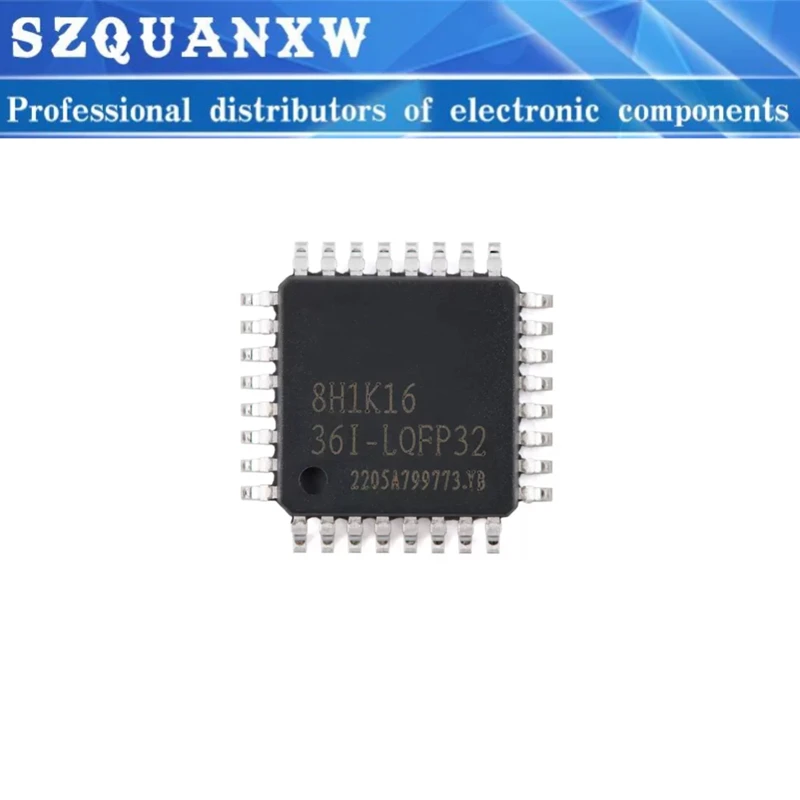 5PCS STC8H1K16 STC8H1K16-36I STC 8H1K16 LQFP32 Single Chip Enhanced 1T 8051 Microcontroller MCU IC Controller