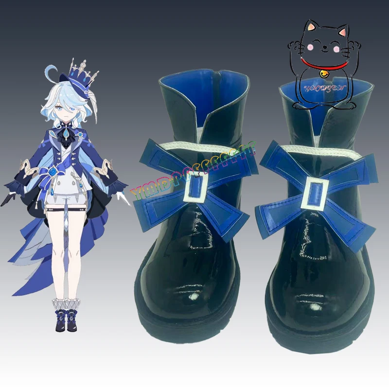 

Animation game Genshin Impact Fengdan Shuishen cos Shoes New character Fuclos cosplay Shoes Funina cos Shoes High custom Hallowe