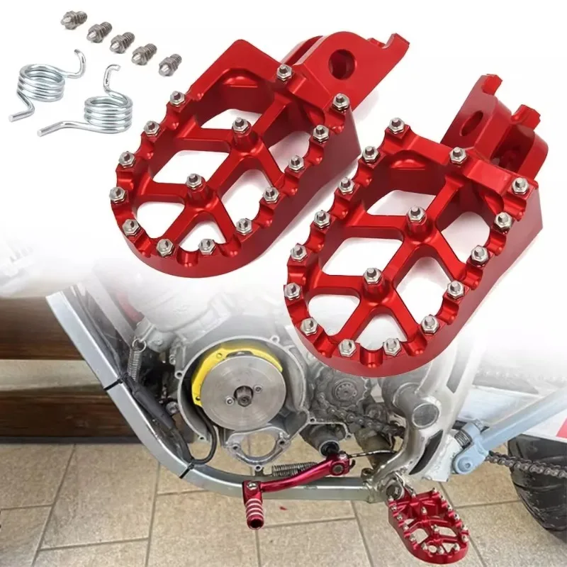 

Motorcycle Pedals Dirt Bike Foot Pegs For CRF300L CRF450L CRF250L