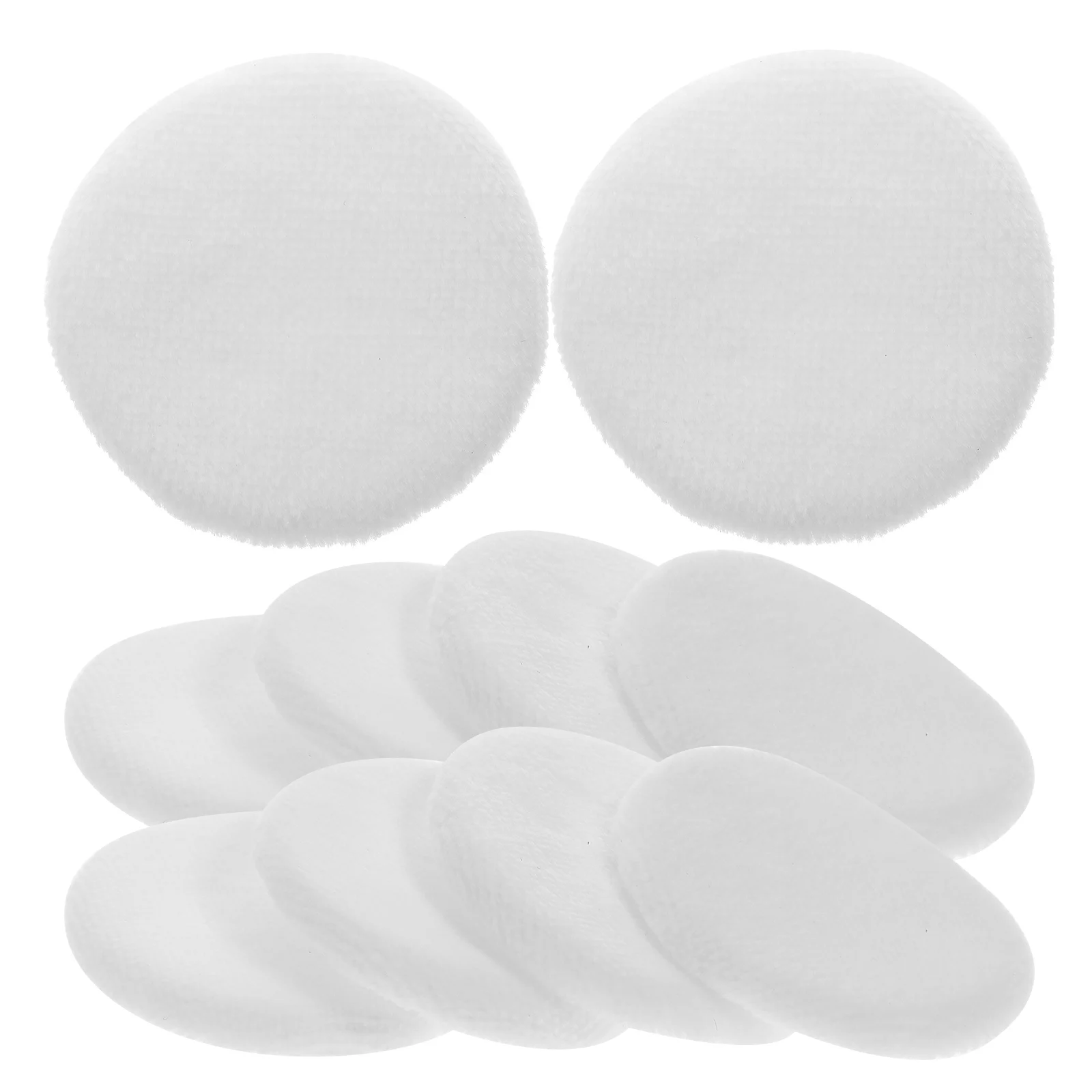 12 pezzi soffio per trucco compatto piccolo soffio per cipria per su intorno agli occhi bocca naso delicato sulla pelle sensibile