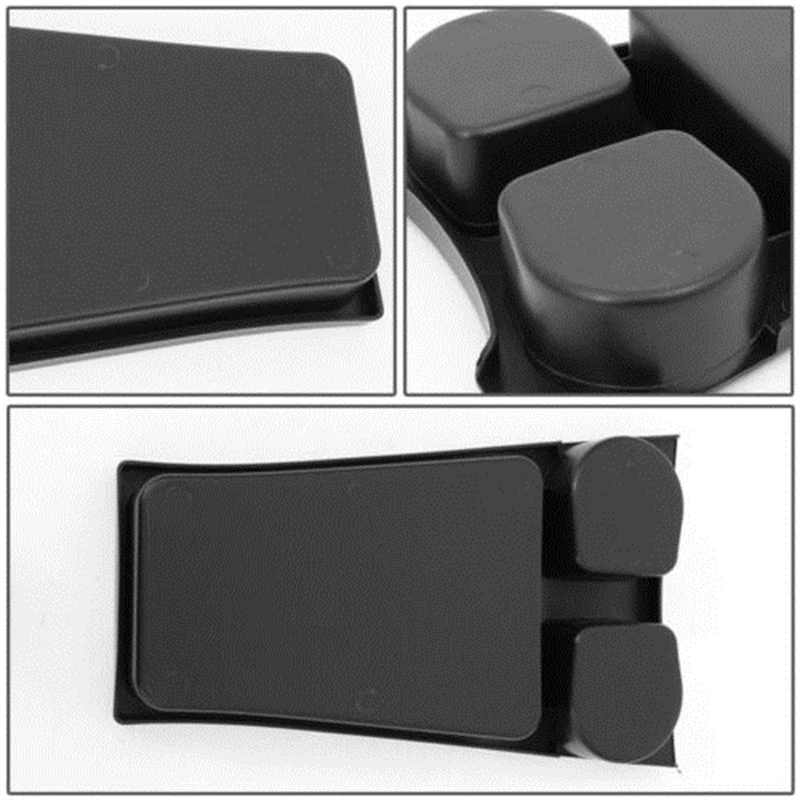 Car Storage Box with Dual Cup Holder For Toyota Prius Zvw30/ 35 2009-2015 Central Console Armrest Storage Box Car Accessories