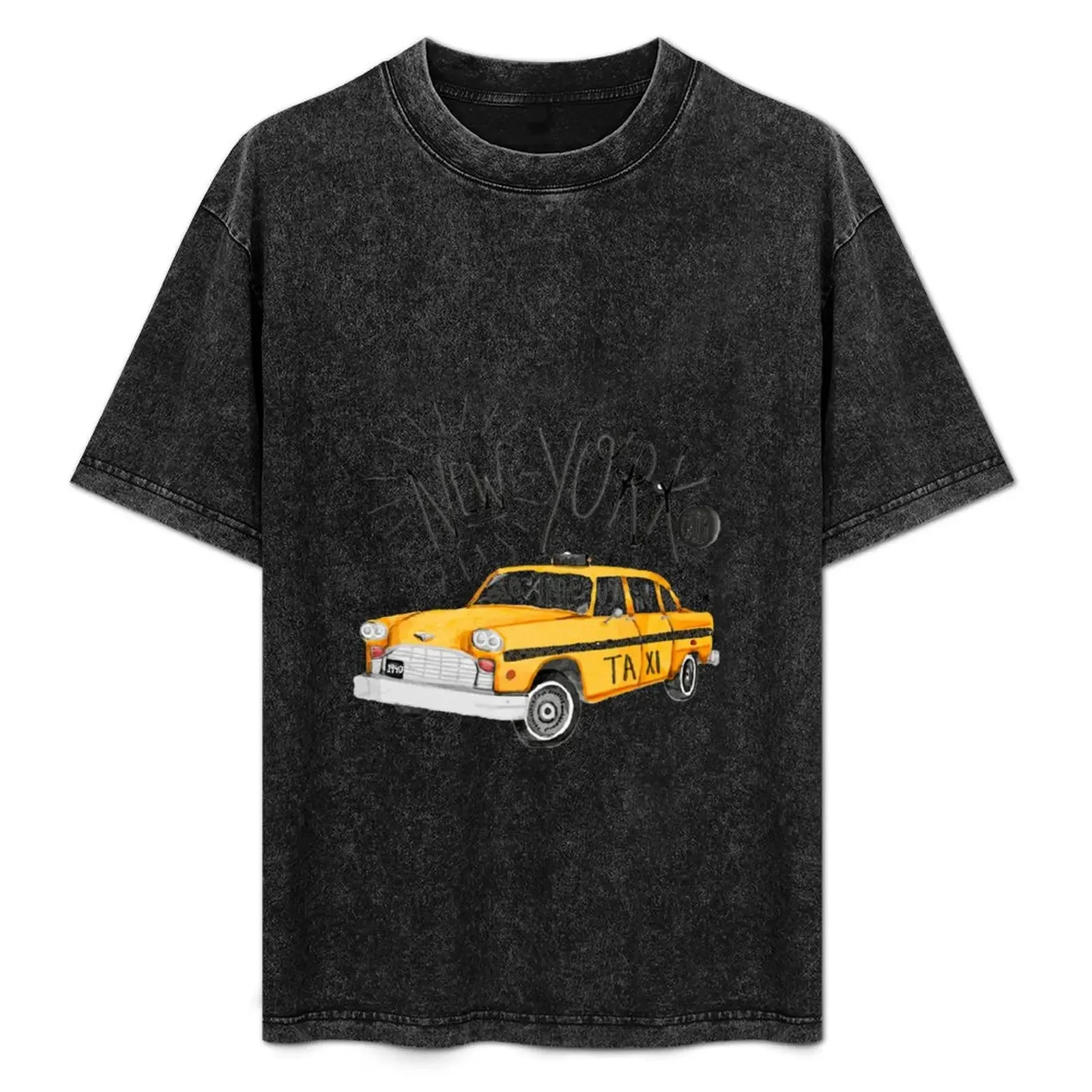 

Yellow Cab T-Shirt man t shirts cotton for graphic vintage for graphic tees funny T-Shirt