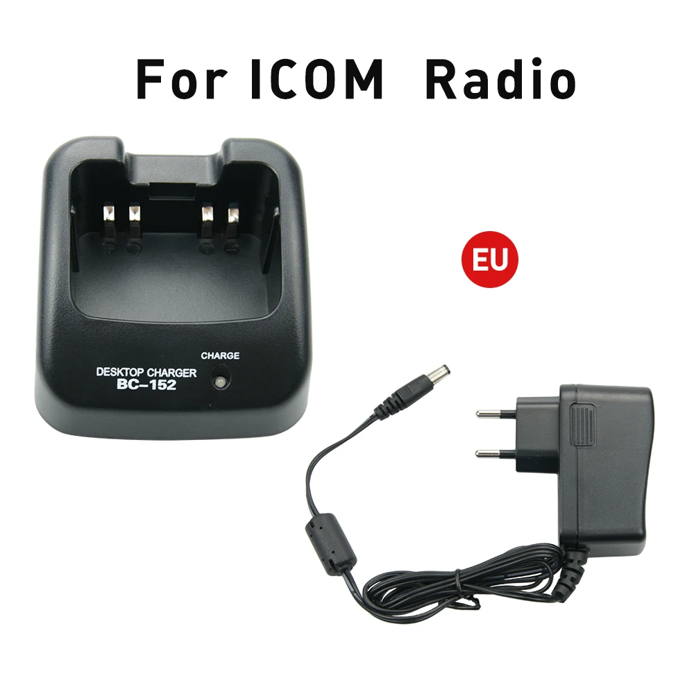 BC-152 Rapid Charger For ICOM IC-F50 IC-61 IC-F50V IC-F60 IC-F60V IC-V85 Radio