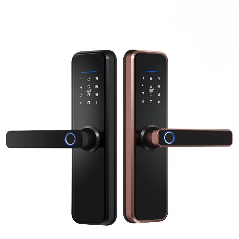 Smart Home Digital Lock  Unlock Key Card Fingerprint Smart Lock