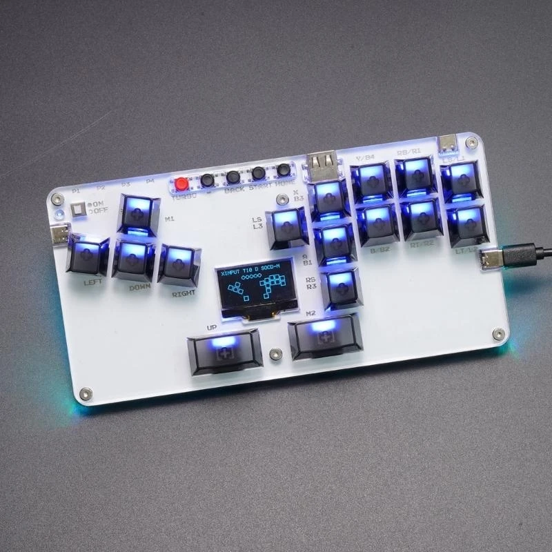

83ce Street Fight Arcade Controller Gaming клавиатура Leverless Controller для ПК
