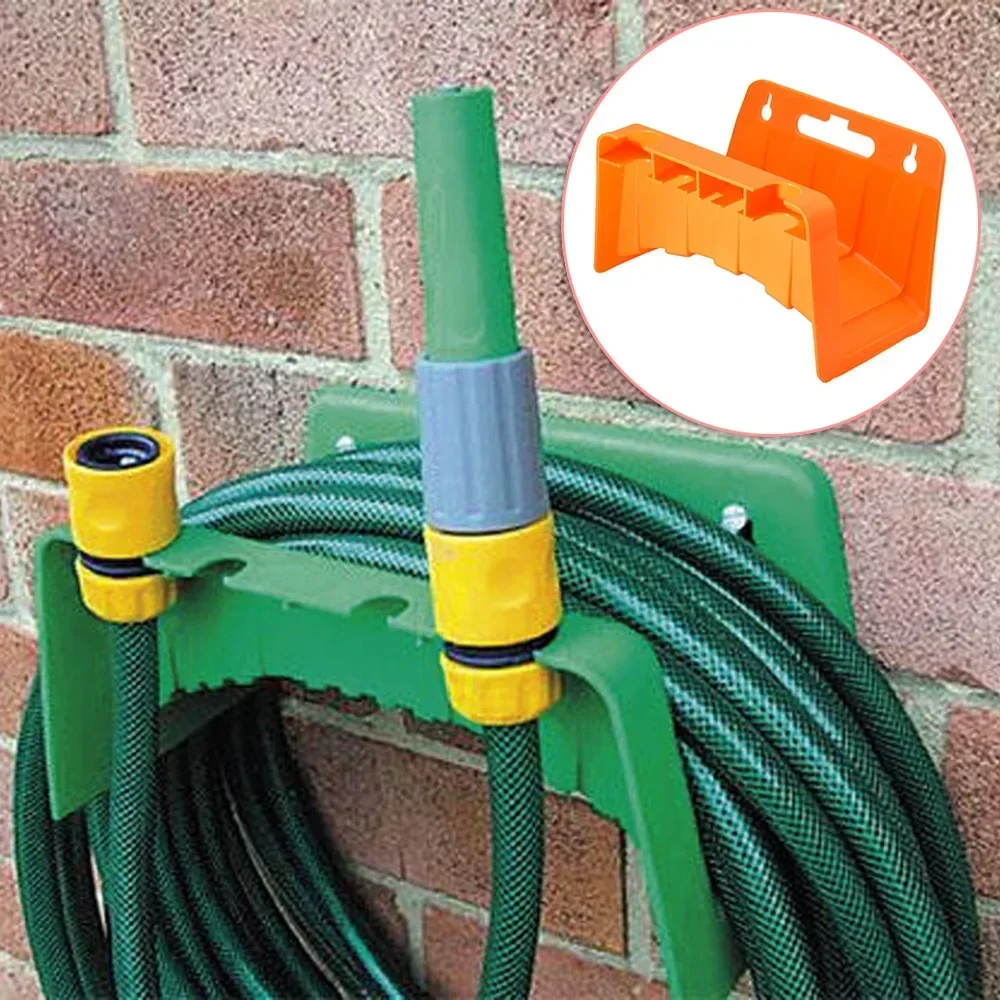 Wall Mounted Garden Irrigation Hose Pipe Hanger Plastic Storage Rack Tap Watering Hose Organizer Storage Holder