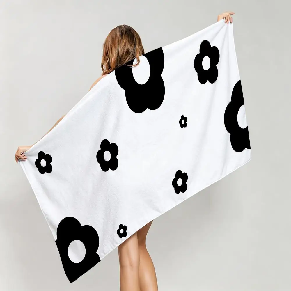 Vintage M-Mary QuantS Towel Five-Star Hotel Quality Eco-Friendly Ultra Soft Thick Towels & Beach Towels
