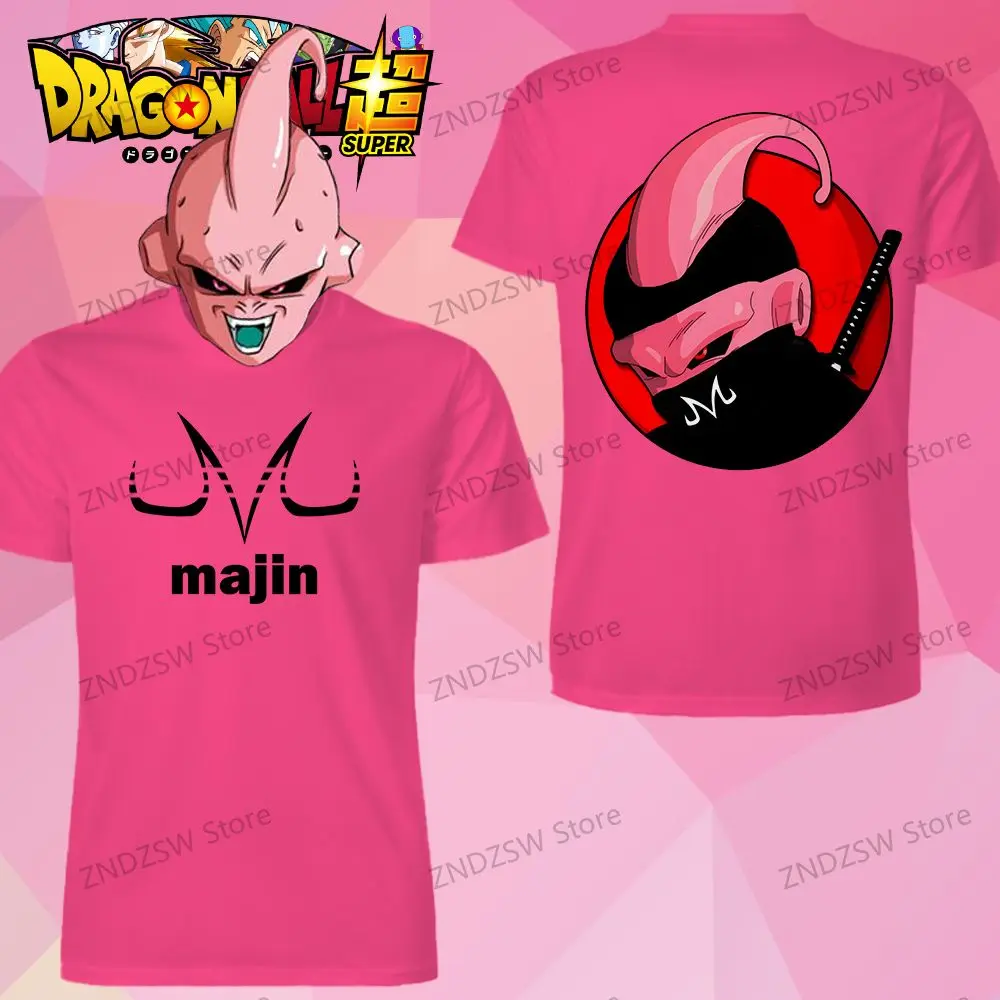 

Summer Men's T Shirt Majin Buu 110-6XL 2024 Dragon Ball Anime Y2k Tops the Boys Oversized Hip Hop Fashion Clothes Harajuku Style