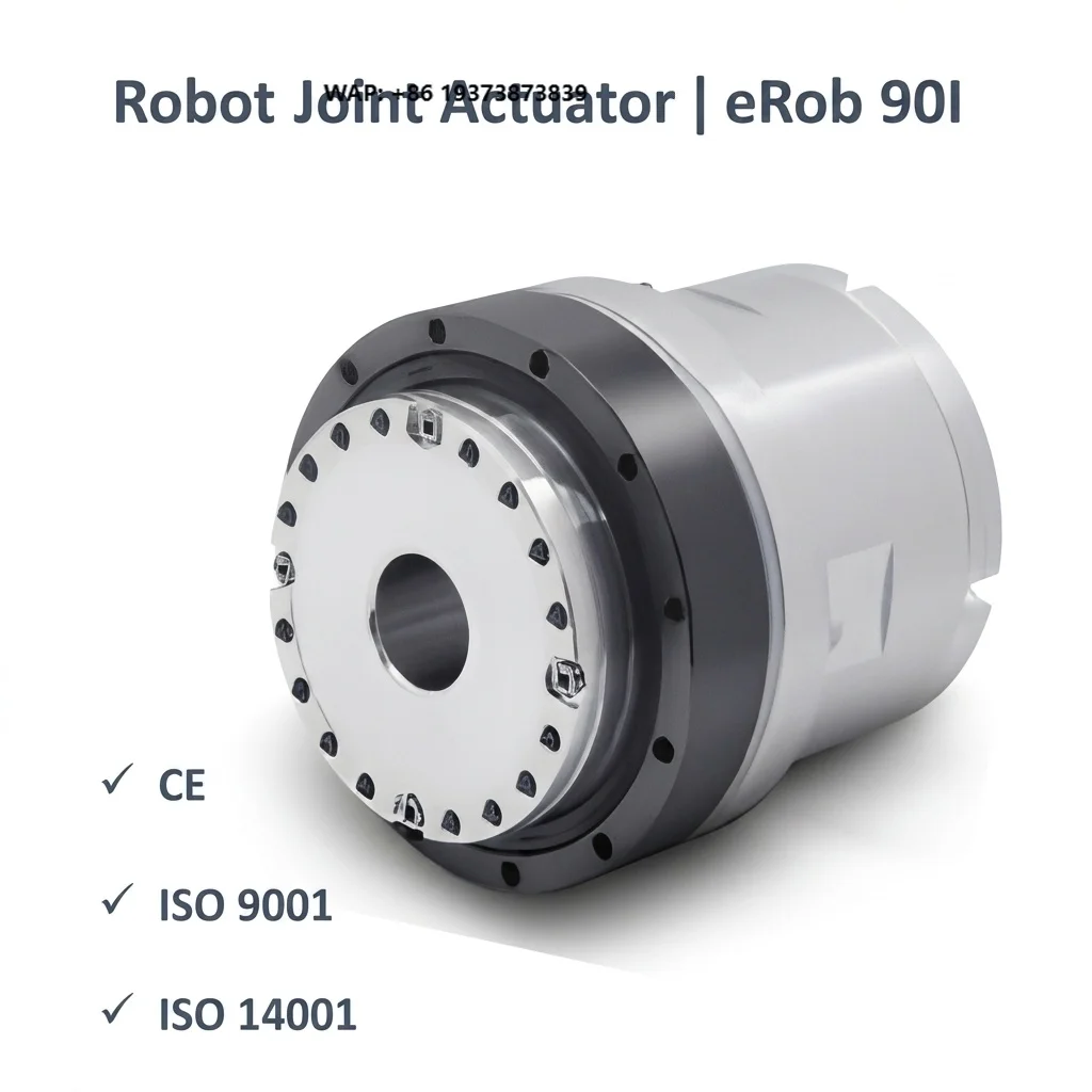 Compact ERob90I Robot Joint Actuator 48V DC Precision Harmonic Reducer Motor Integrated Servo Module for Automated Equipment