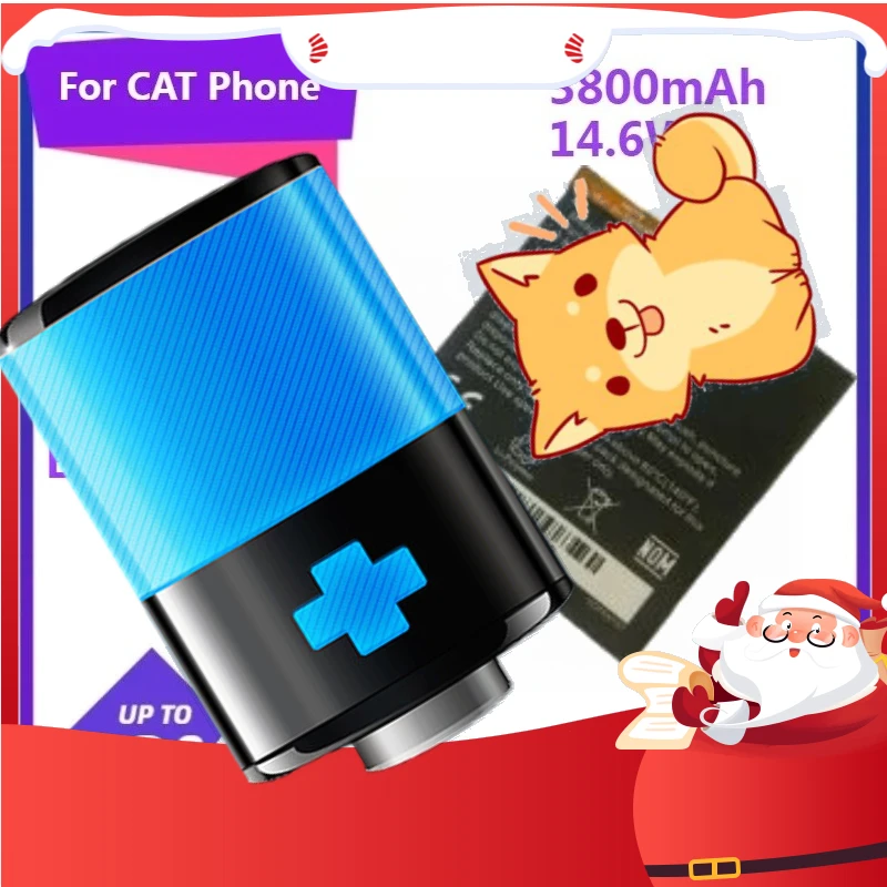 

Для CATS60 S60 для Bateria для Batterij аккумулятор 3800 мАч 14,6 Втч сменный аккумулятор для мобильного телефона