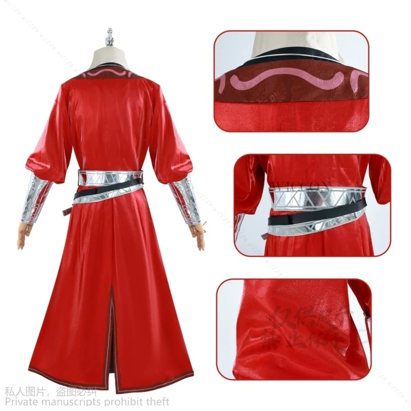 Seconda serie benedizione ufficiale del cielo nuovo Anime Hua Cheng Costume Cosplay Set completo Huacheng Outfit Cosplay puntelli parrucche uniformi