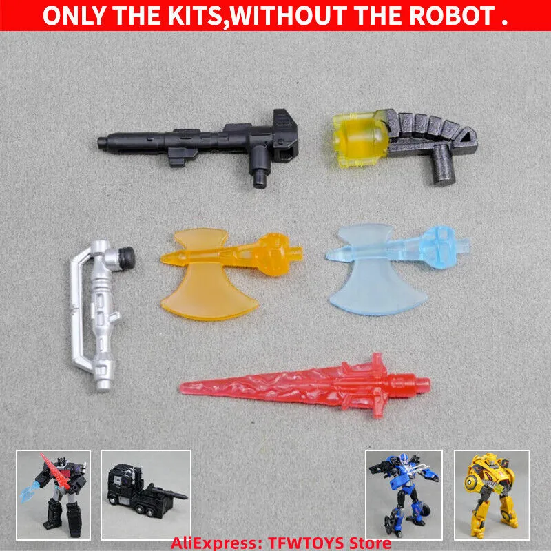 Resin Cast Weapon Upgrade Kit For Core HotRod Nemesis Prime Legacy Arcee WFC BEE