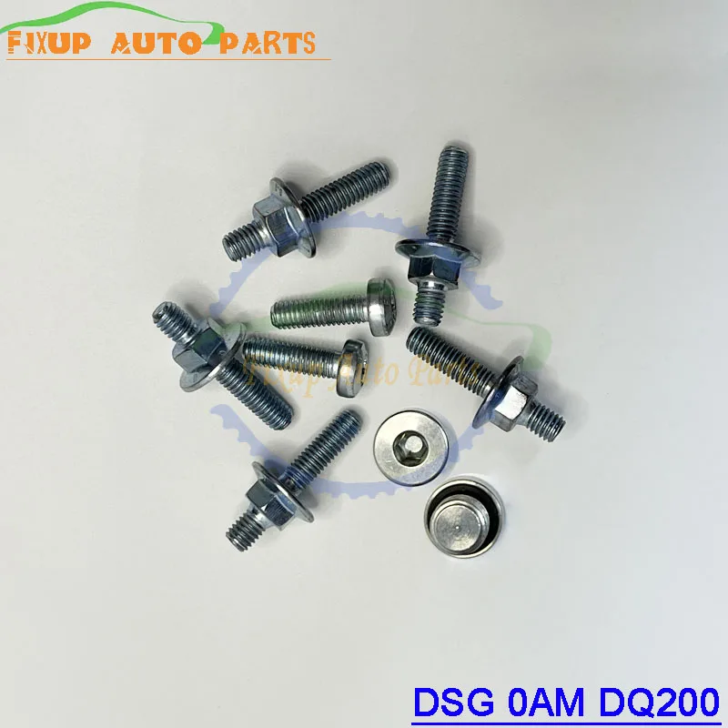 

DQ200 0AM 0CW DSG Automatic Transmission Mounting Bolt Kit Gearbox Oil Pan Drain Screw For VW Audi Skoda SEAT OAM 7 Speed