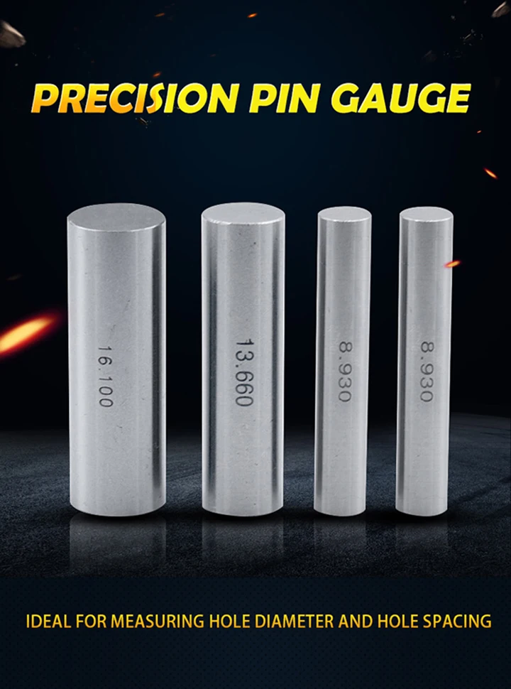 0,1-1-2-3-4-5mm, 51/99/101 Stück, Schritt 0,01/0,05mm, Präzisions-Stahl-Prüfstift-Set, Stiftlehre für Tischlerei und Inspektion, Anpassbar – Detail 3