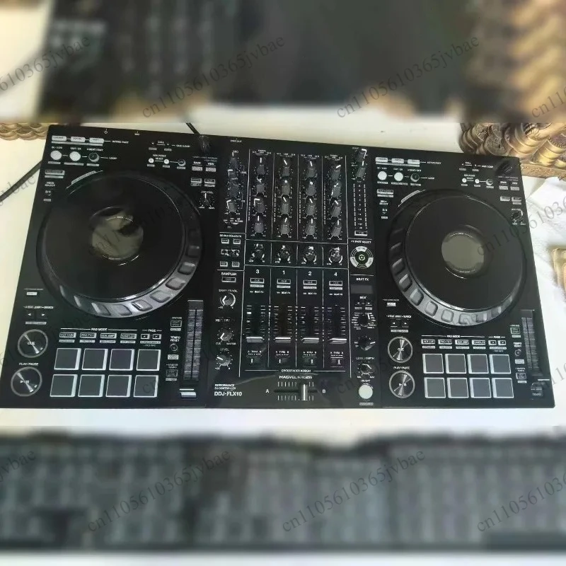 Four-channel Professional DJ Mixing Console for Live Improvisation