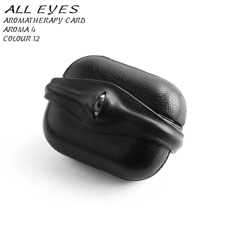 

Earphone Case for Airpods2/3/4/pro2 Alleyes Cowhide Protective Shell Custom Handmade Earphone Decorative Case for Airpods Gift