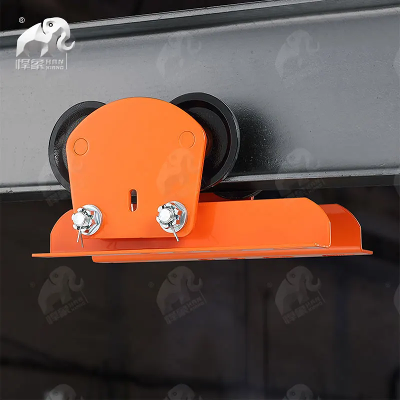 

Manual & Mini Electric Hoist Trolley - Hand-Pushed I-Beam Trolley for Home Crane