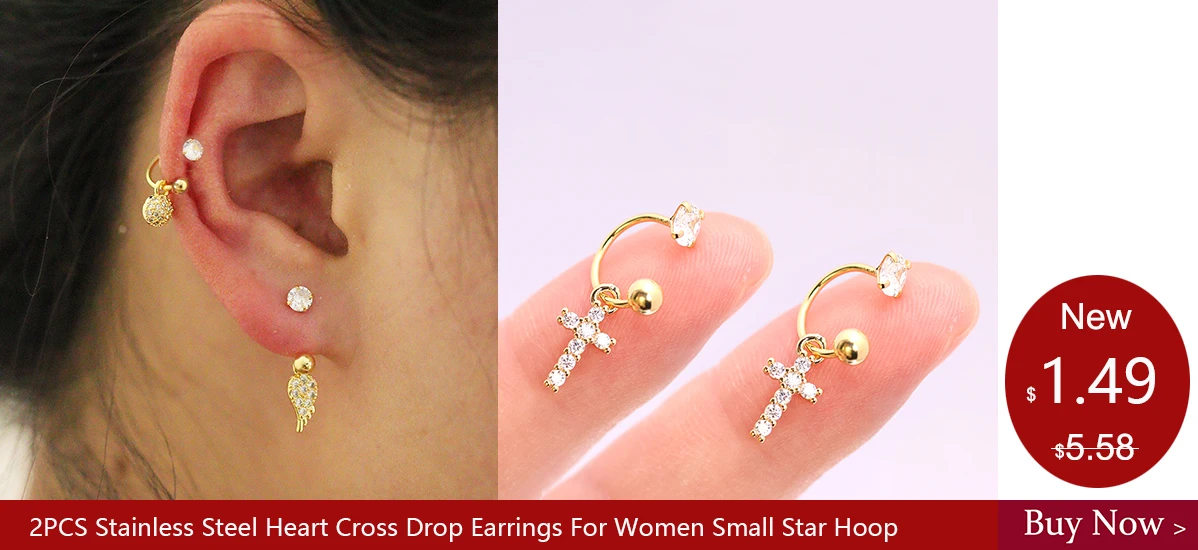 Kakonia 12 Paia Orecchini A Cerchio Piccoli In Acciaio Inossidabile - Multicolor Per Donna E Uomo, Huggie E Piercing Cartilagine, Helix, Tragus