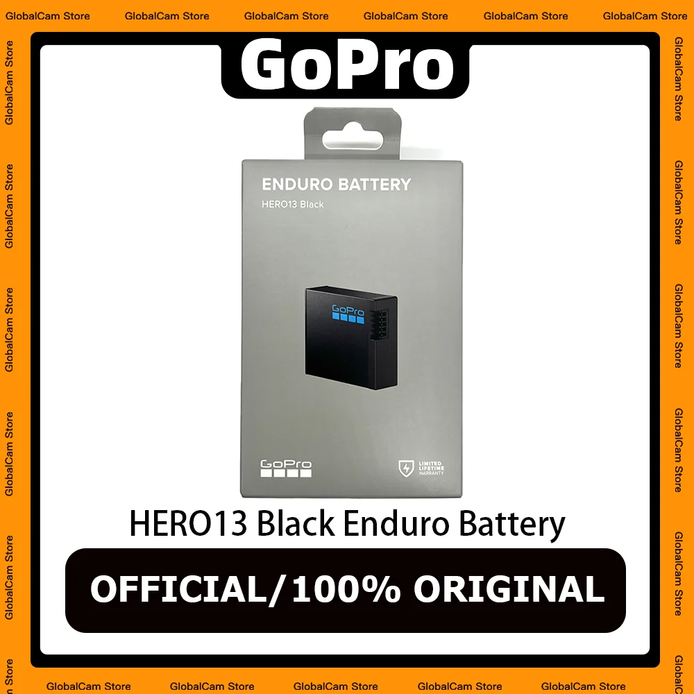 Oryginalna bateria GoPro HERO13 Black Enduro, 1900 mAh, wytrzymała bateria o wysokiej wydajności