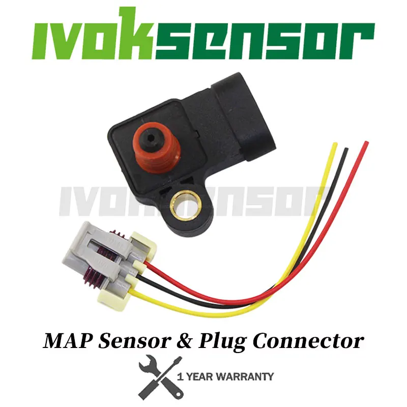 

96417830 25184082 1BAR MAP Sensor Pressure For Chevrolet Chevy Aveo Daewoo Nubira Lacetti Kalos 1.4 1.8 i 96 417 830 25 184 082