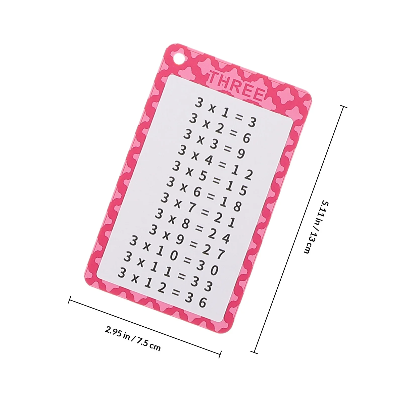 13 pcs Math Educational Cards Multiplication Table Flashcards For Kids Addition Subtraction Tool Classroom