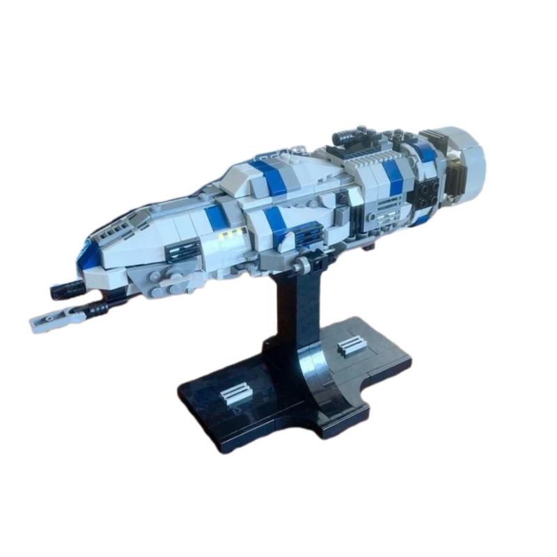 

427 шт., звездное тесто, серия Expanse, Rocinante, миди-масштаб, детальная Moc, обучающая модель «сделай сам», строительные блоки, игрушки на день рождения, подарок