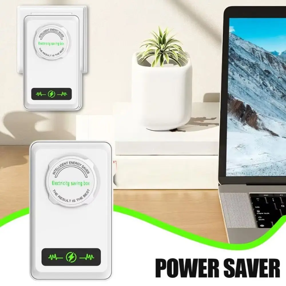 US/EU Adapter Electricity Saving Box Power Save Stable Performance Electric Energy Saver Smart Saver Cost Reducing