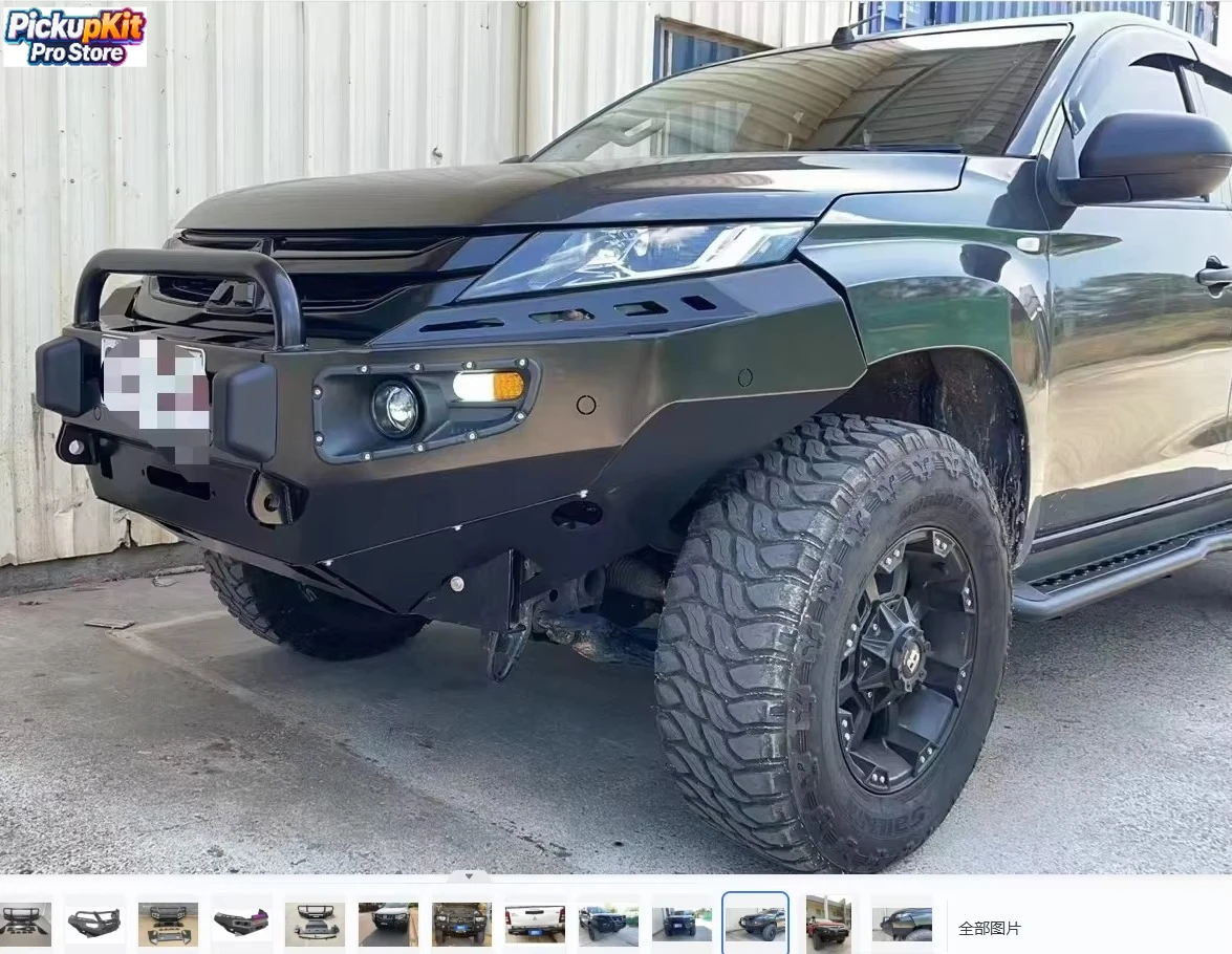 

Top-level 4WD Lightweight Steel Front Bumper Bull Bar Nudge Bar for Triton L200 MR