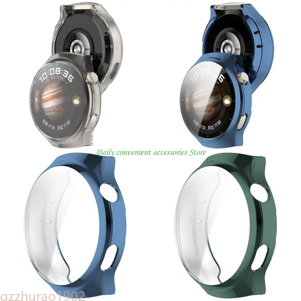 97QB Watch Protector Cover -Hülle für Watch 4 Protector Stoßstangenrahmenabdeckung