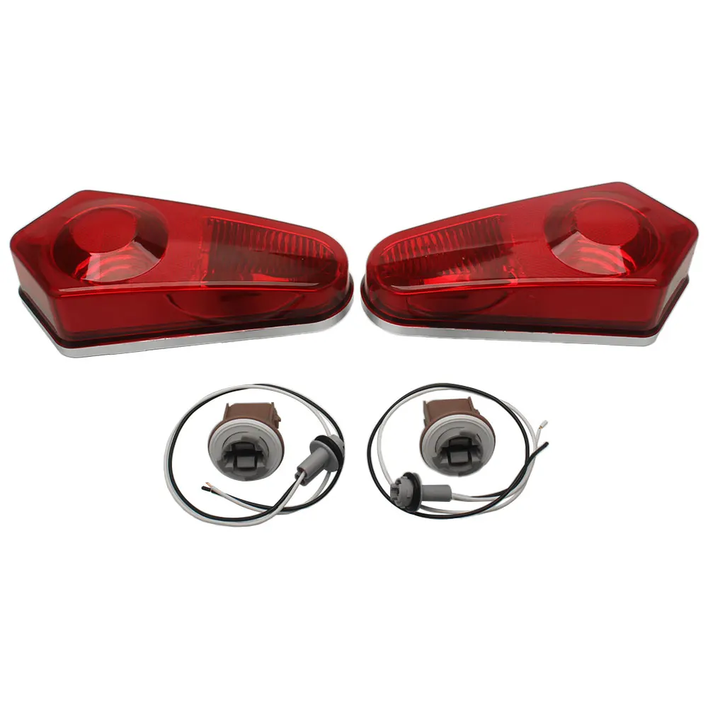 For Polaris RZR XP 1000 Trail 570 Sportsman 450 570 2009-2024 Rear Tail Light lampshade Waterproof Housing W/ Wire