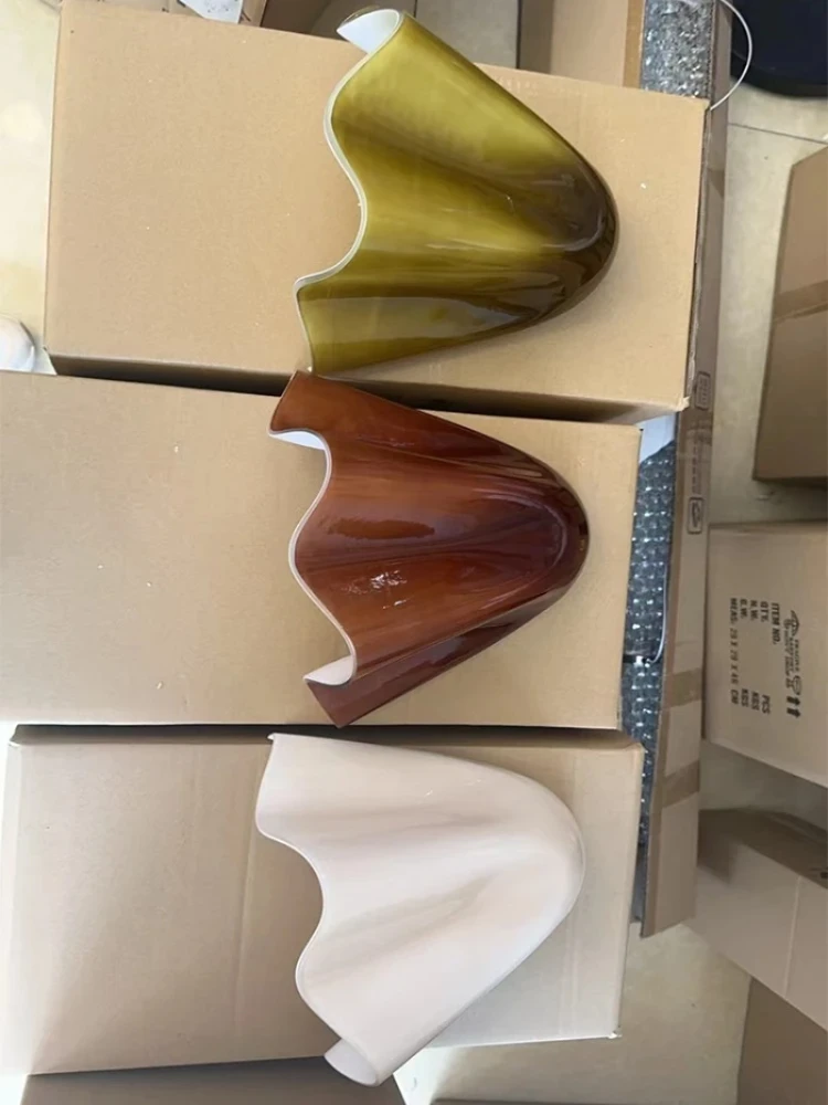 Farbige Glas-Wandleuchte im nordischen Stil, minimalistisch, kleine Nachttischlampe zum Lesen für Flur, Eingangshalle, Treppe, Café, Innendekoration für Zuhause