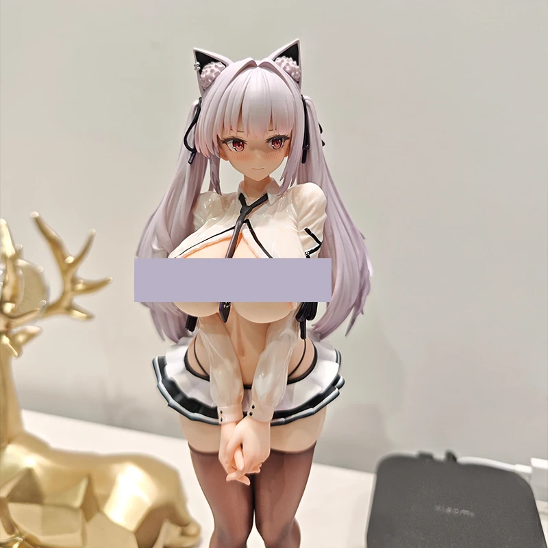 

Подлинная в наличии Kemomimi Gakuen Alvina Siki Anim Guluco 1/7, оригинальная коллекция картин, фигурка, настольная кукла, декоративная модель