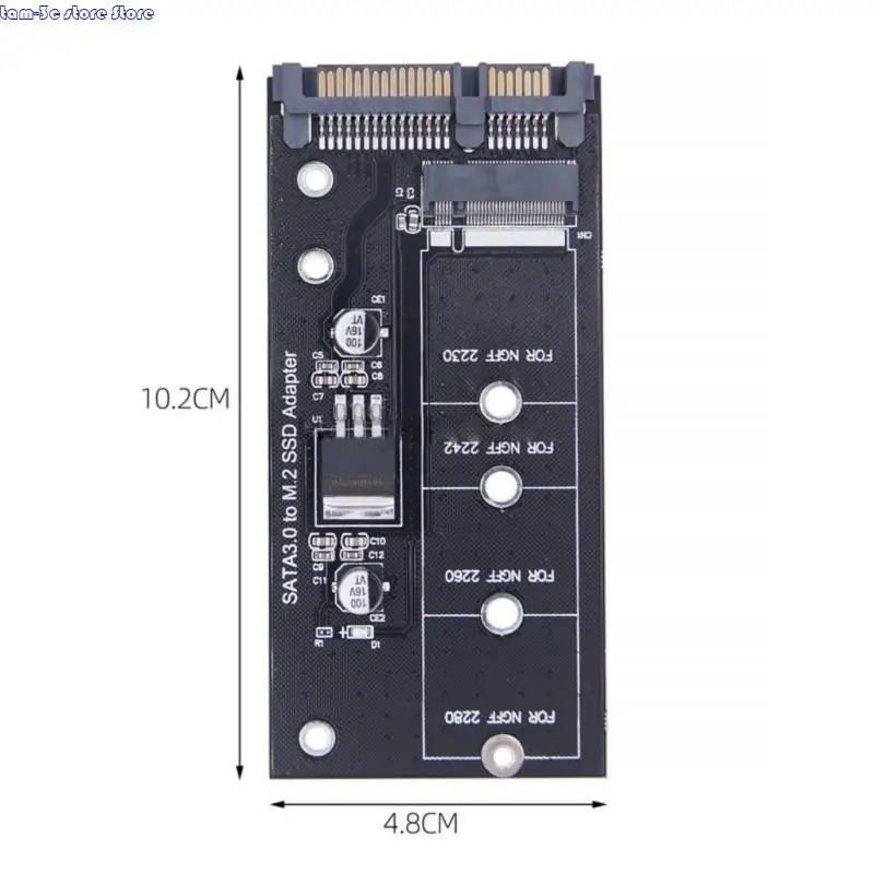 D0UA M.2ハードディスクアダプターSATA3カードM.2コンバーターM.2 SATA3ハードディスクカードリーダー
