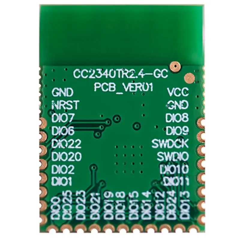 AA60 BLE5.3 2.4G CC2340 Bluetooth SoC Module Low Power Wireless RF Transceiver with PCB Antenna for IoT