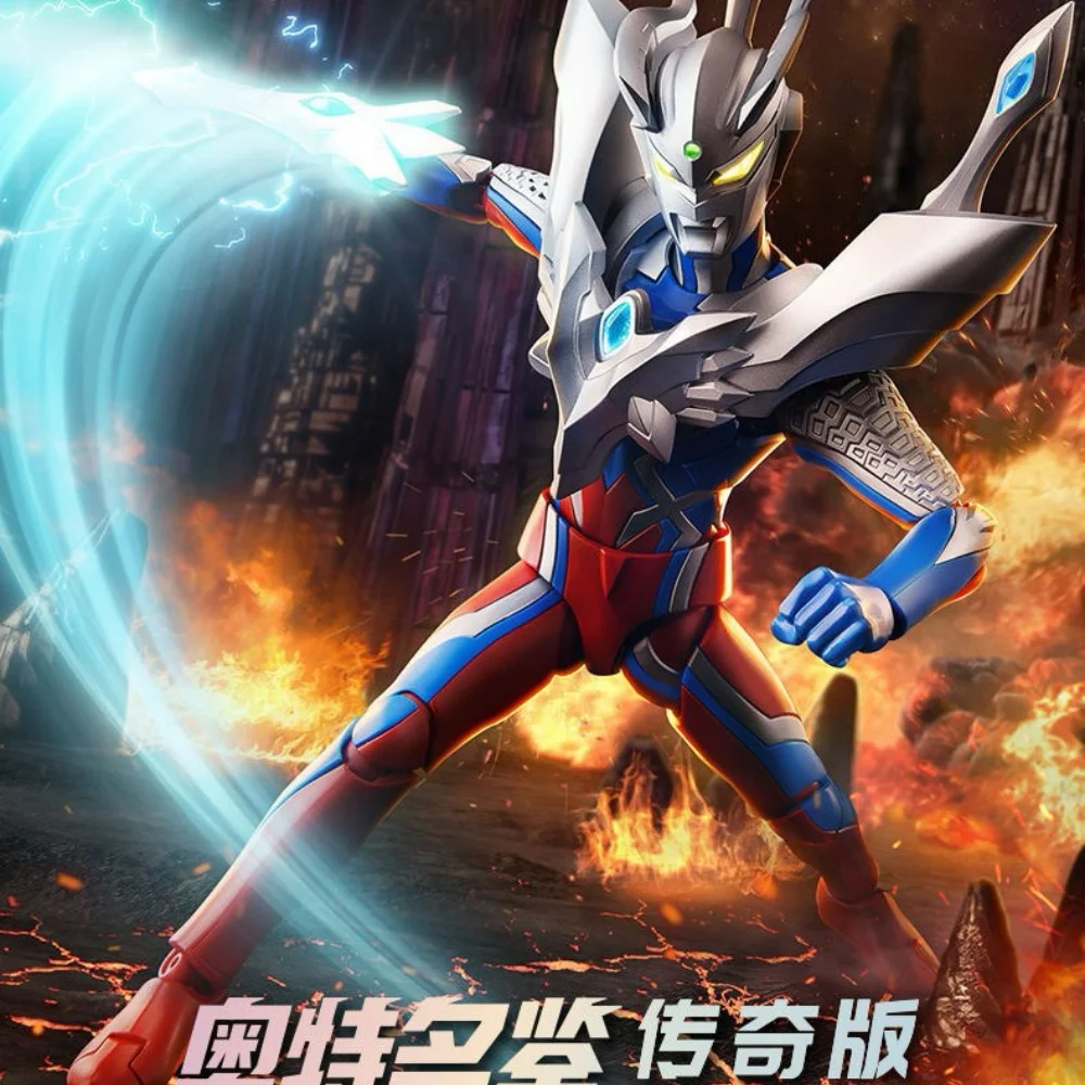 

New Blokees Ultraman Action Figure Legendary Edition Ultraman Noa Assemble Figure Collection Doll Custom Birthday Gift For Kids