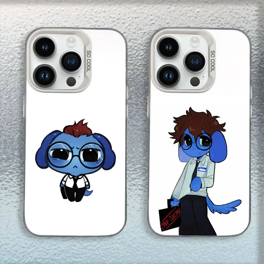For Animal Hospital Anomaly Secretary Phone Case For iPhone 14 16 12 15 13 17 11 E Pro Max Plus Air Mini White Silver Shell