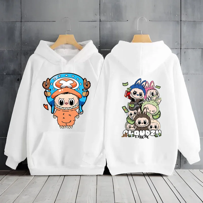 Labo-bus Anime baju wanita Hoodie pakaian wanita musim gugur Hoodie lengan panjang musim gugur grafis Harajuku Hoodie Y2k Hoodie kasual