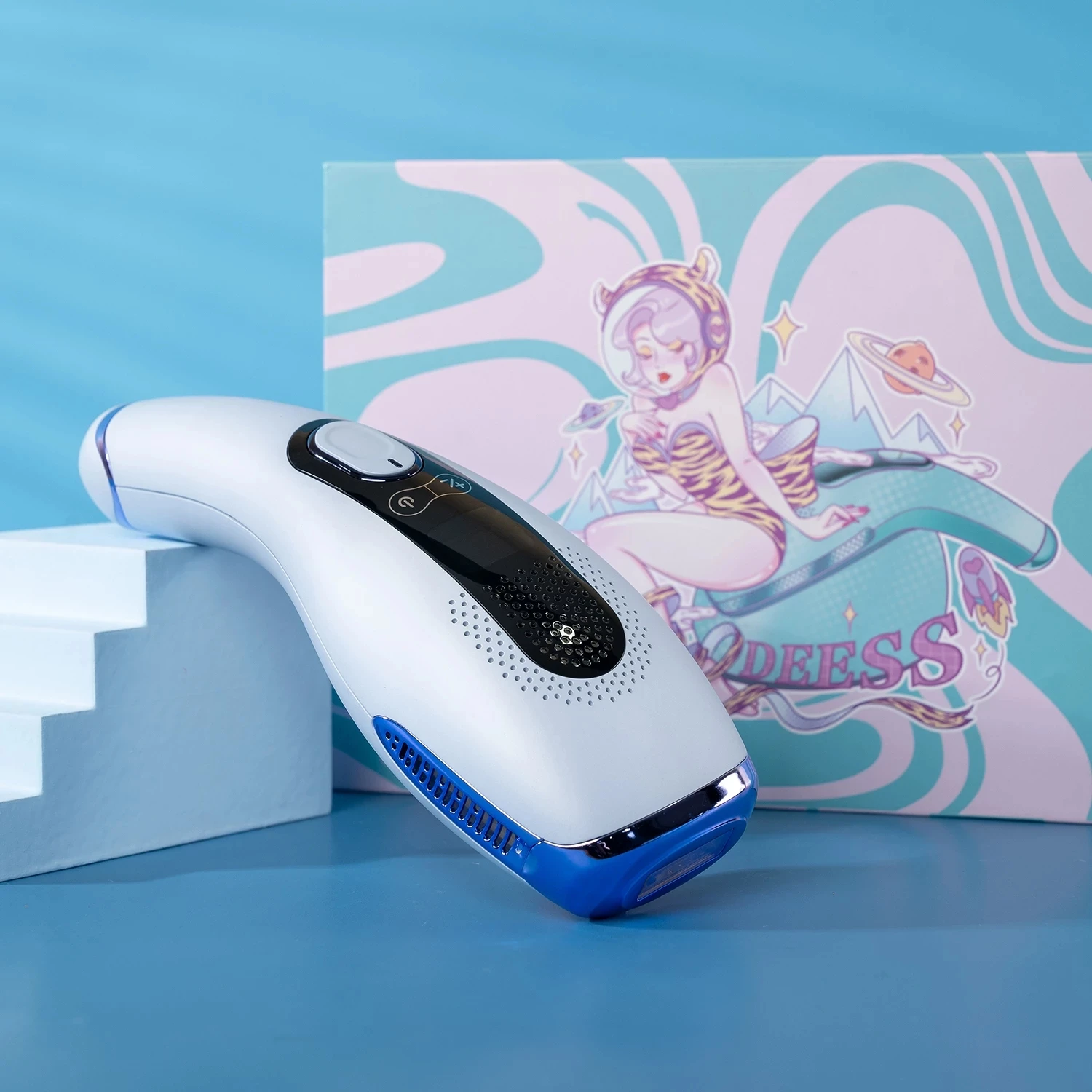 

DEESS GP592 IPL Laer Эпилятор с ледяным охлаждением, постоянный депилятор для лица, тела, бикини, домашний лазер, неограниченная вспышка GP590