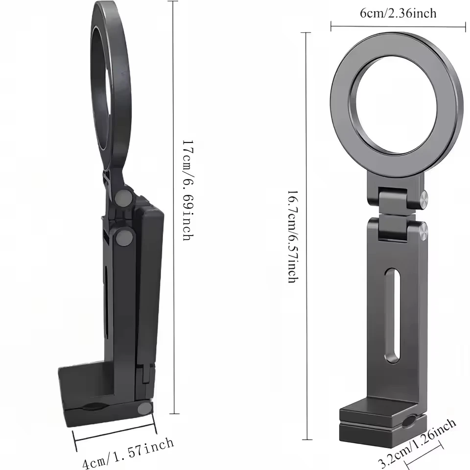 Foldable Magnetic Phone Tripod 6
