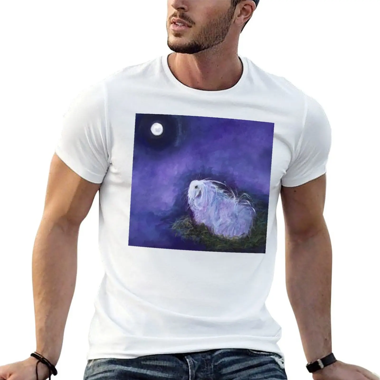 Wishing on the Moon T-Shirt customs design your own essential t shirt plus size men clothing