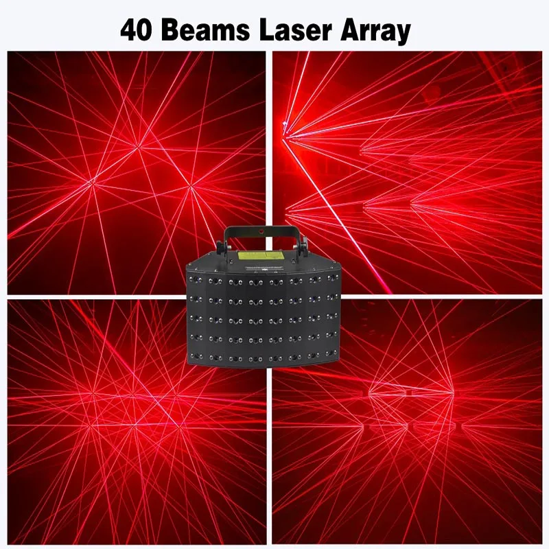 Jacmui  Single Red  Color Beam Laser Light  DIsco Stage Lighting Led Par Laser Projector Lights Show System