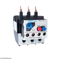 CHINT NR2-25 NR2-36 0.63-1A 28-36A Thermal protection relay Thermal Overload Relay NR2 1A 1.6A 2.5A 4A 6A 8A 10A 13A 18A 25A 36A