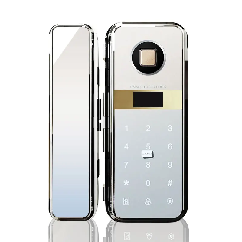 HAIDA A8 High security Frameless Touch Screen Fingerprint Smart Digital Lock  for Smart Security Devices