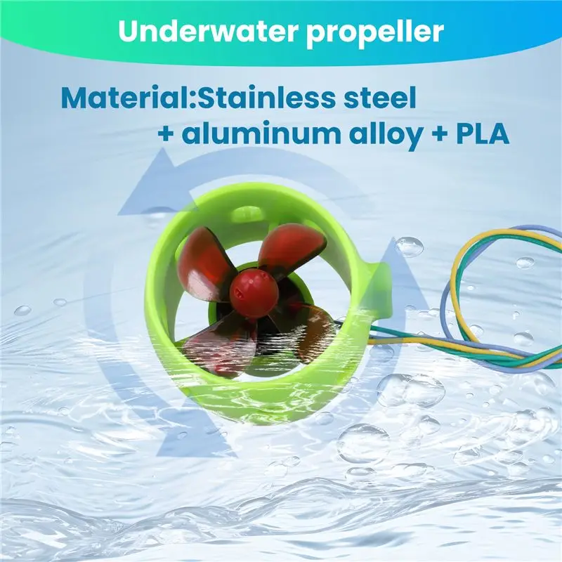 محرك تحت الماء بدون فرش في اتجاه عقارب الساعة محرك بدون فرشاة تحت الماء المروحة في اتجاه عقارب الساعة محرك بدون فرشاة-ABXK #2