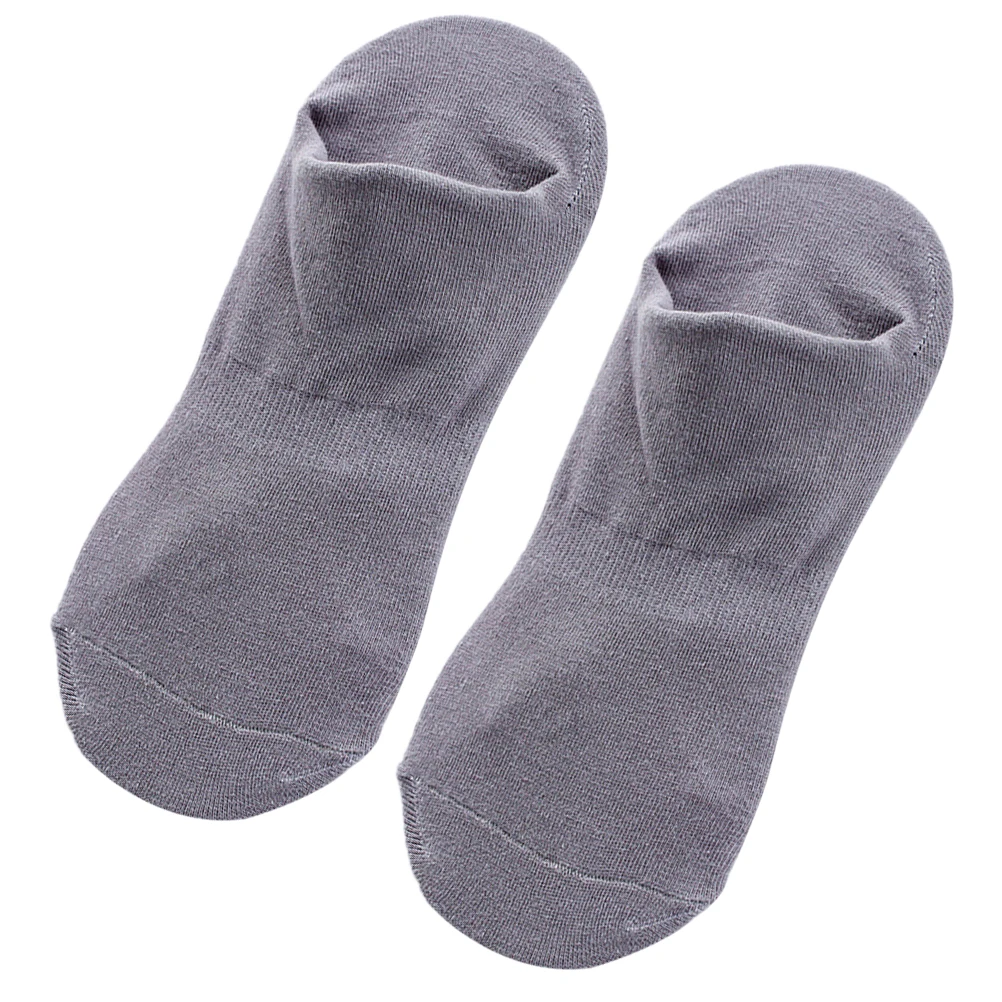 

Moisturizing Gel Socks 1 Pair Gray Foot Peel Women Dry Cracked Heel Repair Soft Comfortable Pedicure Care Tool