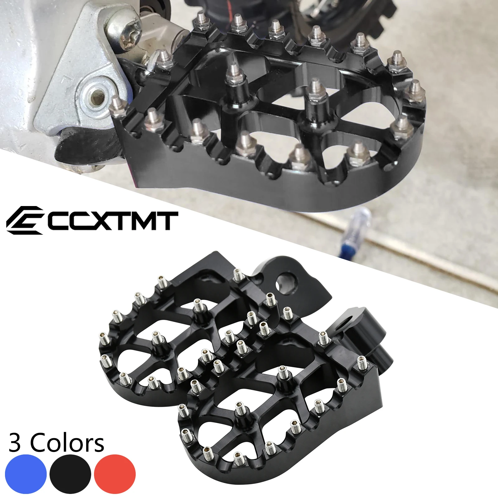 Para Yamaha YZ 65 85 125 250 250F 426F 450F 125X 250X 250FX 450FX WR 250F 400F 426F 450F 250R 250X CNC apoyapiés pedales