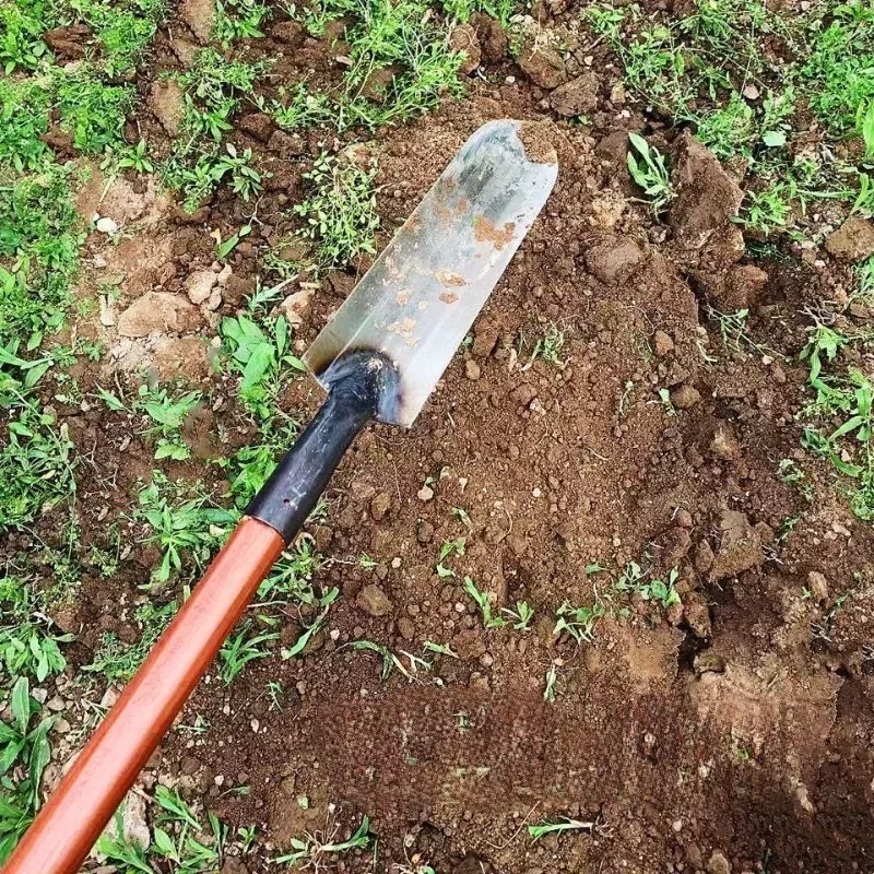 Wielofunkcyjny spiczasty łopata stalowa zagęszczony łopata stalowa węglowy do kopania drzew odwadnia narzędzia ogrodnicze do domu — zdjęcie 5